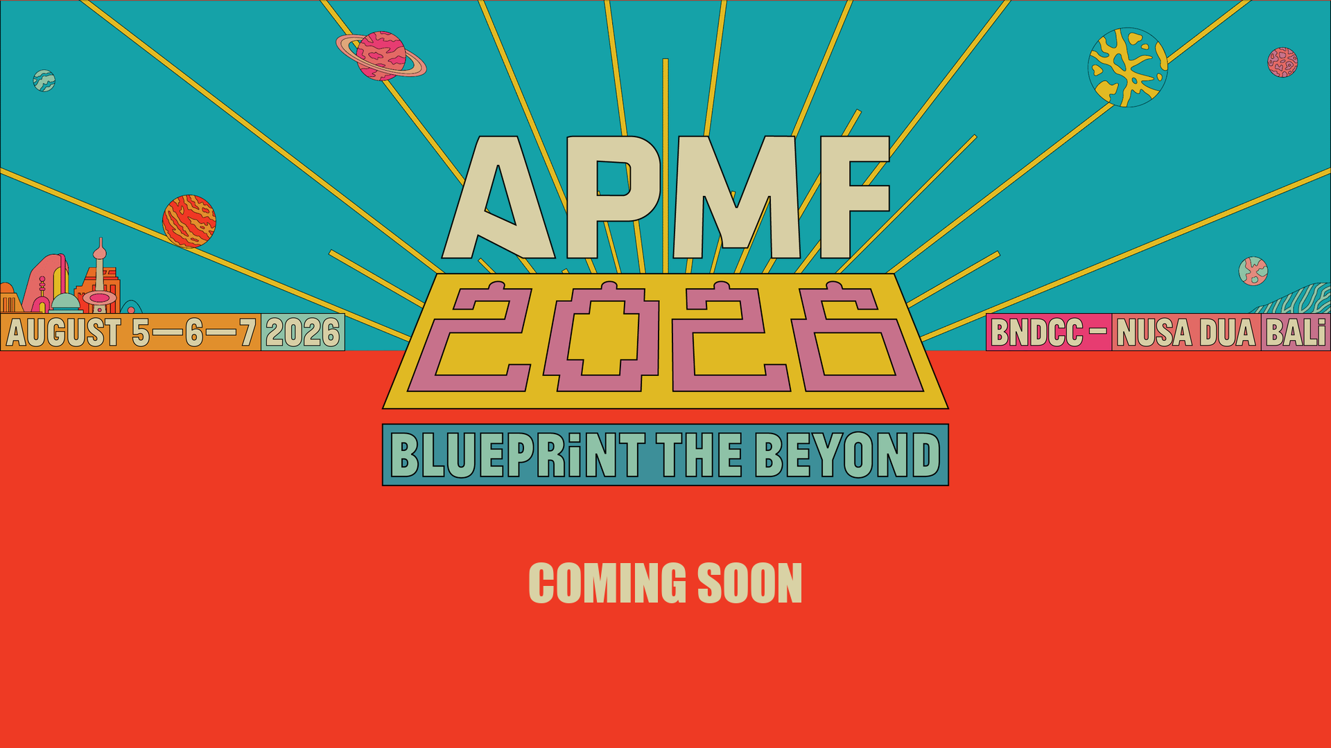 APMF 2026 — Blueprint The Beyond · Coming Soon